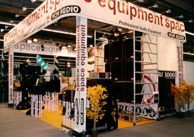 Space Equipment in Frankfurt Musikmesse 2002 Trade Fair